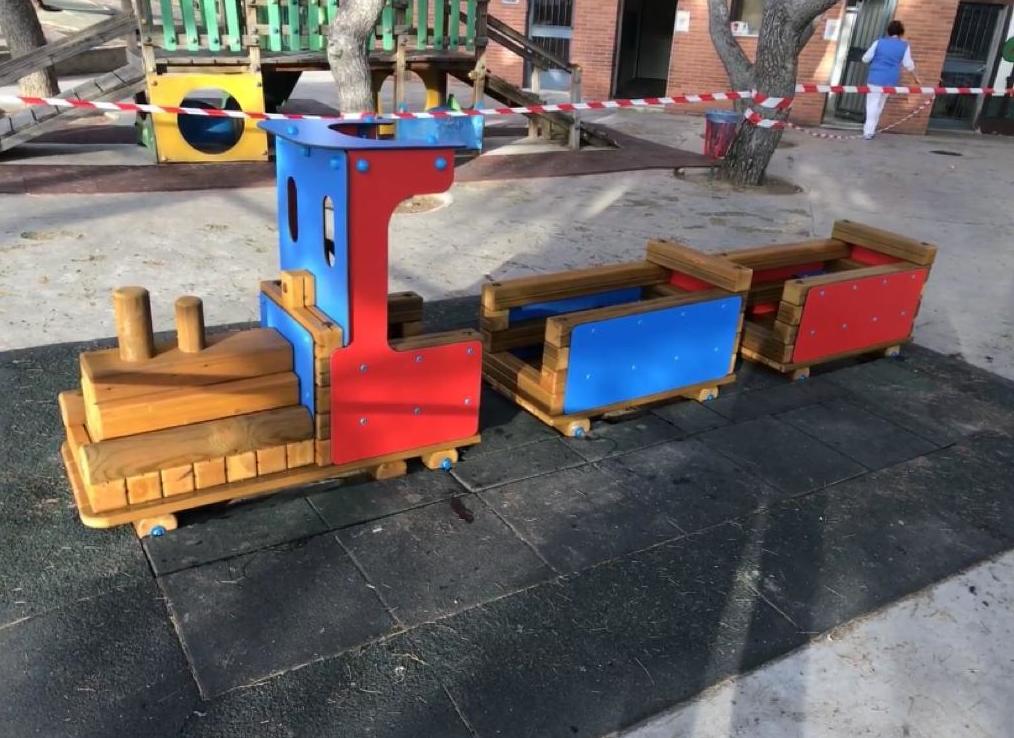 Tren infantil, Alicante, Flama Levante Tren infantil, Alicante, Flama Levante