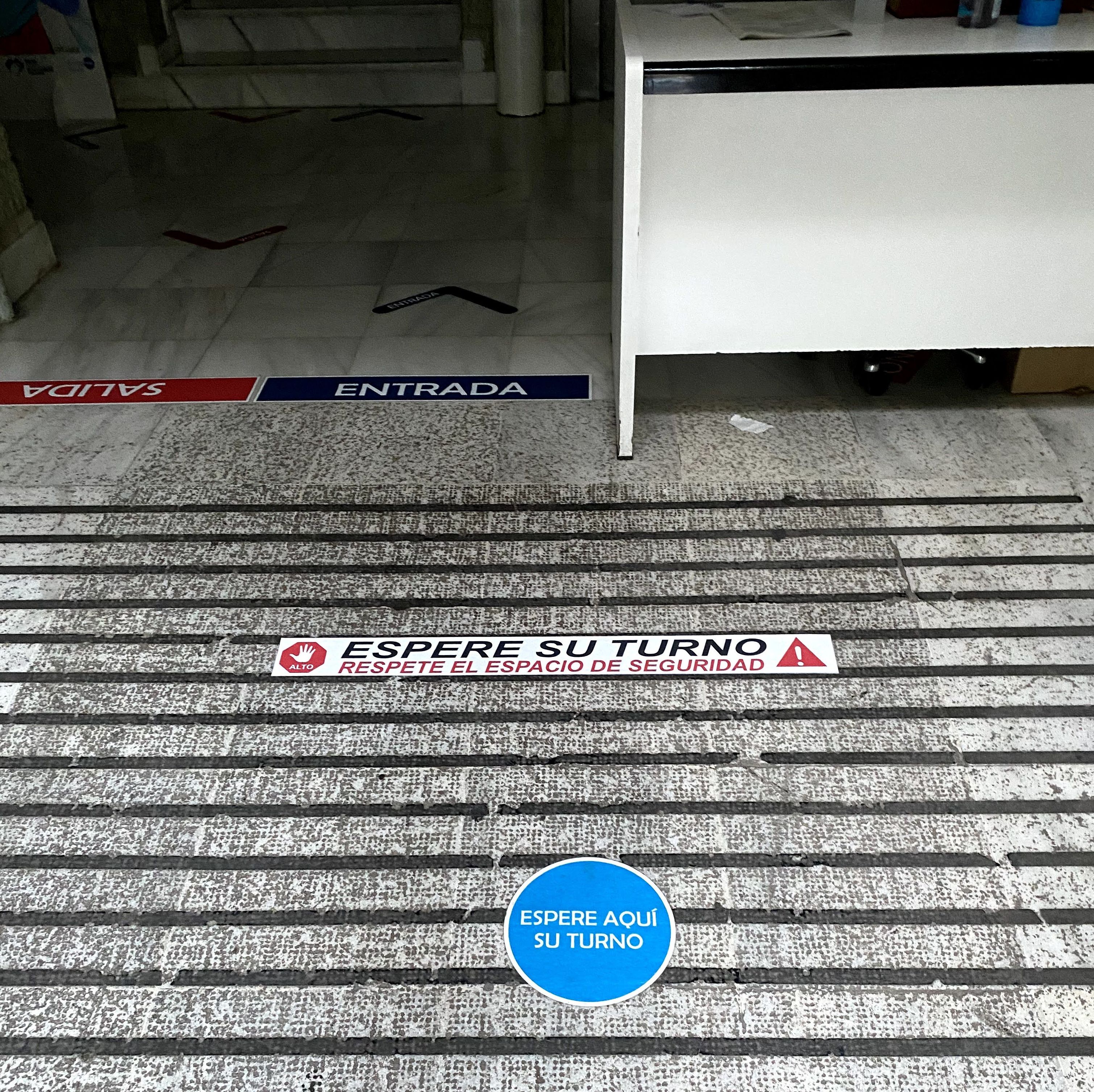 Rotulación Distancia de seguridad, Alicante, Flama Levante. Rotulación Distancia de seguridad, Alicante, Flama Levante.