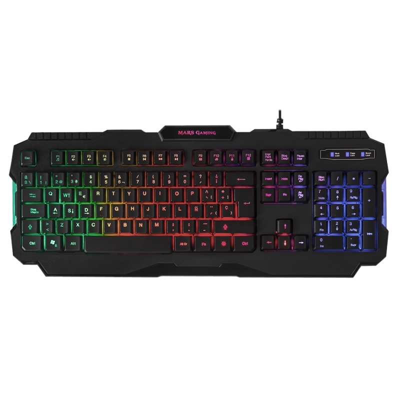 Mars Gaming MRK0 Tec. Gaming 3 Modos RGB Rainbow: Productos y Servicios de Stylepc Mars Gaming MRK0 Tec. Gaming 3 Modos RGB Rainbow: Productos y Servicios de Stylepc