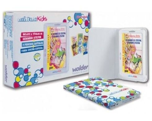 E-BOOK WOLDER MIBUK KIDS 7" + 6 LIBROS GERONIMO ST E-BOOK WOLDER MIBUK KIDS 7" + 6 LIBROS GERONIMO ST
