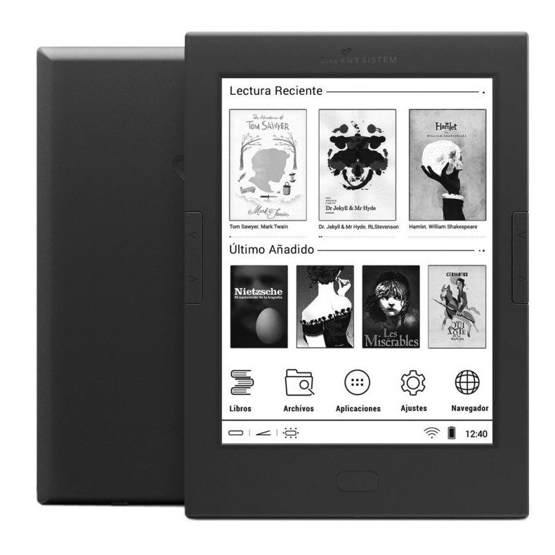 Energy Sistem ebook eReader Pro 4 6" Tactil Luz: Productos y Servicios de Stylepc Energy Sistem ebook eReader Pro 4 6" Tactil Luz: Productos y Servicios de Stylepc