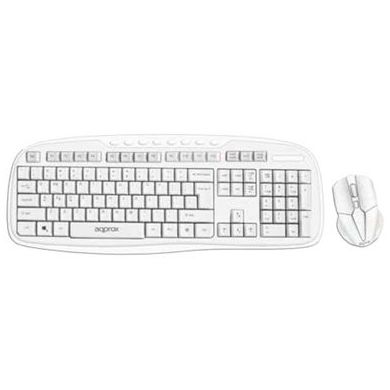 approx Teclado+Ratón Inalámbrico APPKBWSOFFICW Bla: Productos y Servicios de Stylepc approx Teclado+Ratón Inalámbrico APPKBWSOFFICW Bla: Productos y Servicios de Stylepc