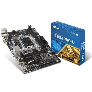 MSI Placa Base H110M PRO-D mATX LGA1151 : Productos y Servicios de Stylepc MSI Placa Base H110M PRO-D mATX LGA1151 : Productos y Servicios de Stylepc