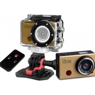L-link Cam.deportiva FHD 1080p 30fps 8Mpx Wifi Oro L-link Cam.deportiva FHD 1080p 30fps 8Mpx Wifi Oro