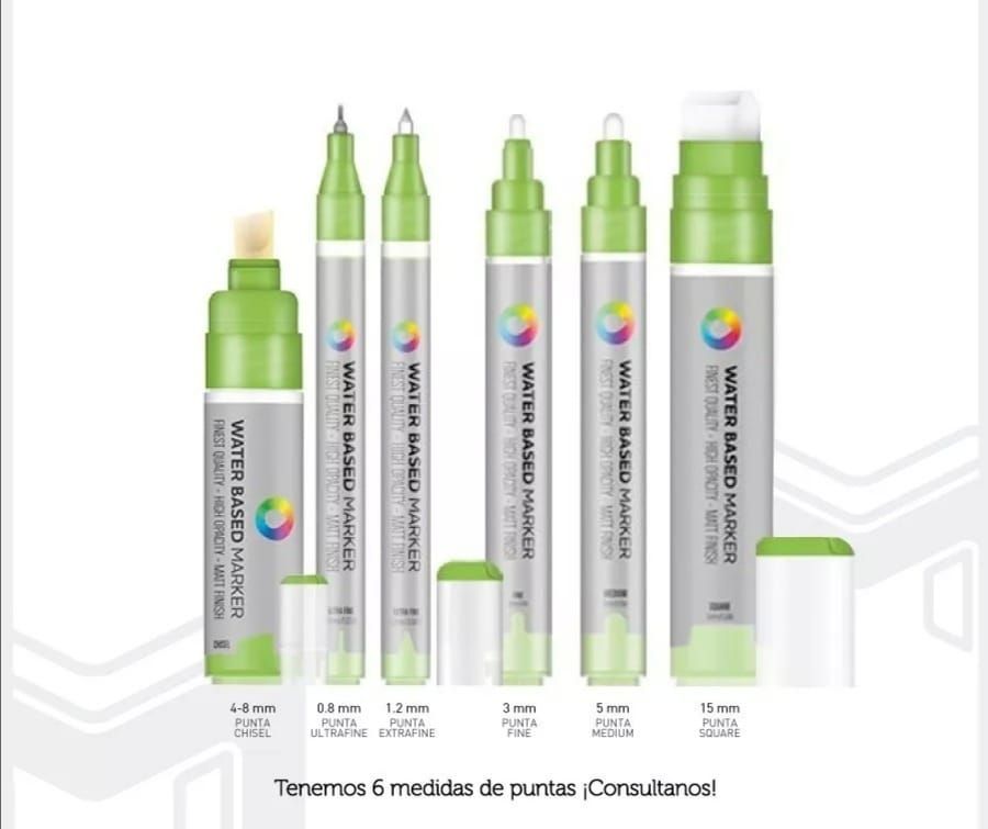 Water Based Markers: Productos de Adictos Tenerife Water Based Markers: Productos de Adictos Tenerife