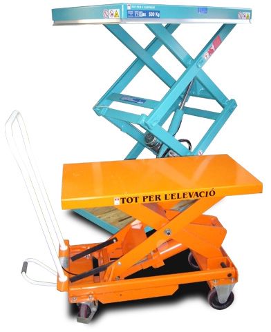 Elevadores mesa-tijera: Productos y servicios de TOT ELEVACIÓ Elevadores mesa-tijera: Productos y servicios de TOT ELEVACIÓ