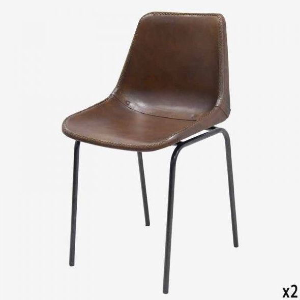 Silla tapizada cuero QQ-2581078: Catálogo de Ste Odile Decoración Silla tapizada cuero QQ-2581078: Catálogo de Ste Odile Decoración