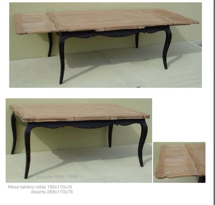 Mesa comedor tapa de madera maciza: Catálogo de Ste Odile Decoración Mesa comedor tapa de madera maciza: Catálogo de Ste Odile Decoración