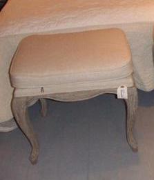 Banqueta pequeña pie de cama Banqueta pequeña pie de cama