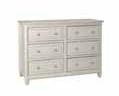 Cómoda 6 cajones en mango macizo y acabado blanco envejecido: Catálogo de Ste Odile Decoración Cómoda 6 cajones en mango macizo y acabado blanco envejecido: Catálogo de Ste Odile Decoración
