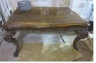 Restauración: Mesa madera restaurada y patinada en 2 tonos: Catálogo de Ste Odile Decoración Restauración: Mesa madera restaurada y patinada en 2 tonos: Catálogo de Ste Odile Decoración