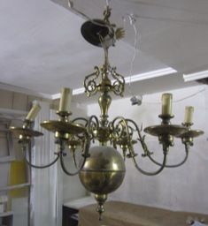 Restauración: Lámpara latón restaurada y patinada en grises: Catálogo de Ste Odile Decoración Restauración: Lámpara latón restaurada y patinada en grises: Catálogo de Ste Odile Decoración