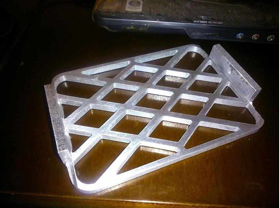 Rejilla en aluminio para "Snorkel" (Automoción) Rejilla en aluminio para "Snorkel" (Automoción)