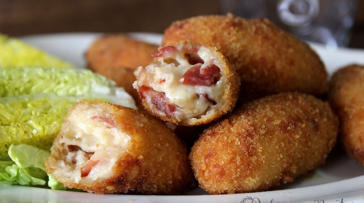 Croqueta de Jamón Curado Casera Croqueta de Jamón Curado Casera