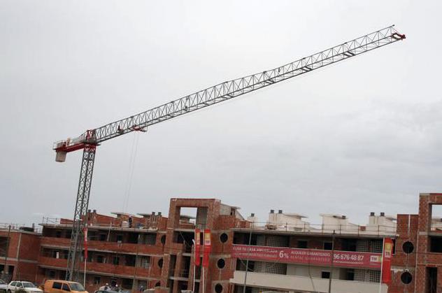 Venta y alquiler de grúas para la construcción en Torre-Pacheco