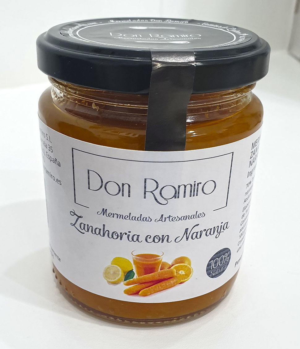 Mermelada de zanahoria y naranja Mermelada de zanahoria y naranja