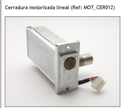 Cerraduras eléctricas motorizadas Cerraduras eléctricas motorizadas