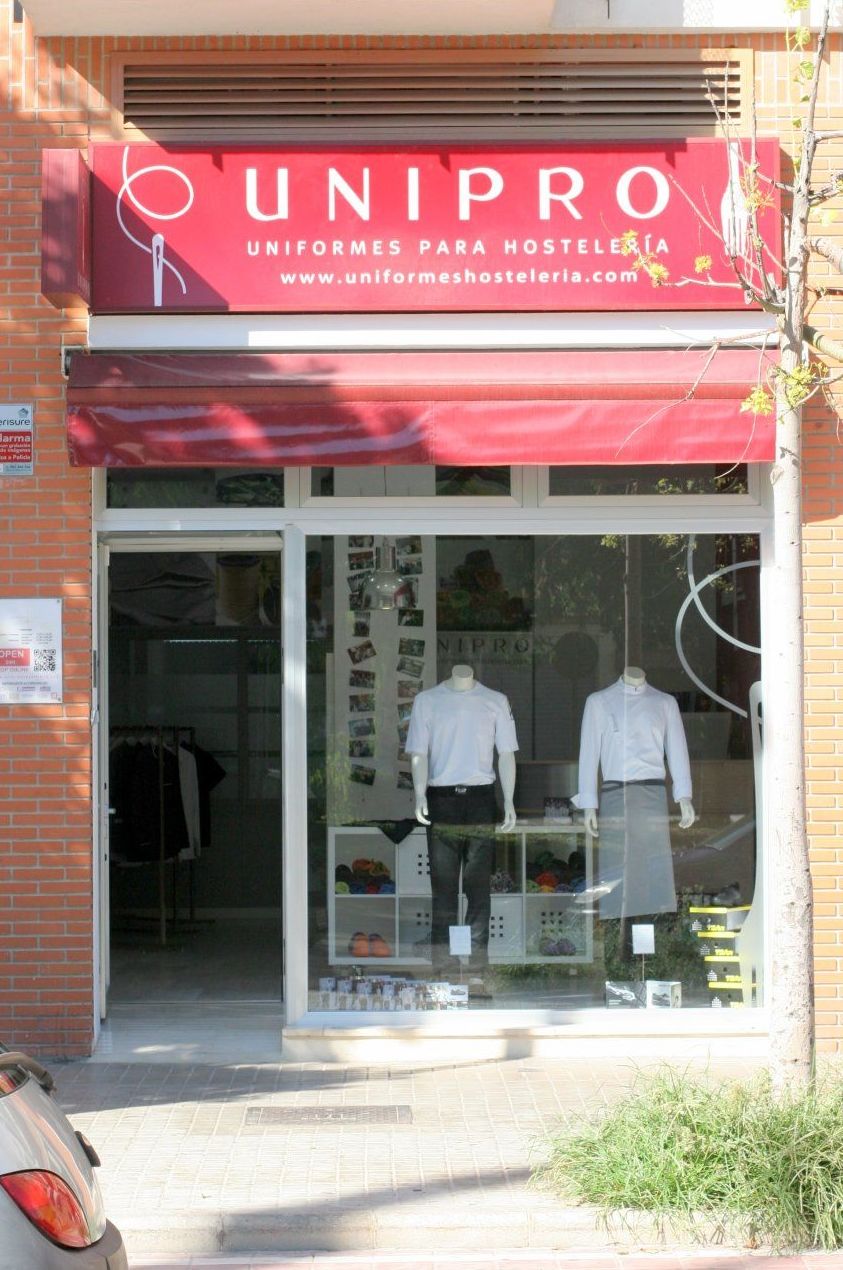 Unipro, tienda de uniformes de hostelería en Valencia