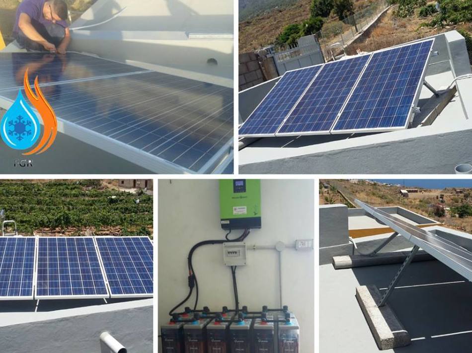 Instalación fotovoltaica: Servicios y trabajos de FGR Soluciones Energéticas