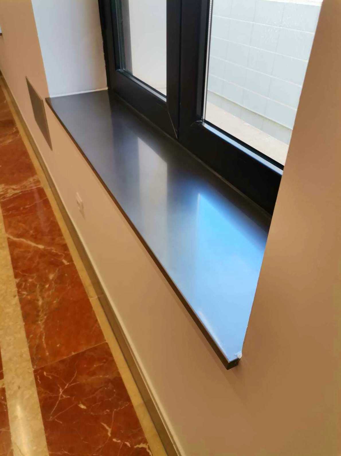 Forro de acero inoxidable para ventana Forro de acero inoxidable para ventana
