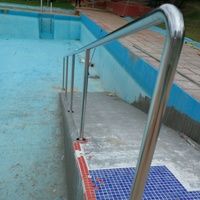 Barandilla de acero inoxidable para rampa de acceso a piscina: de Icminox Barandilla de acero inoxidable para rampa de acceso a piscina: de Icminox