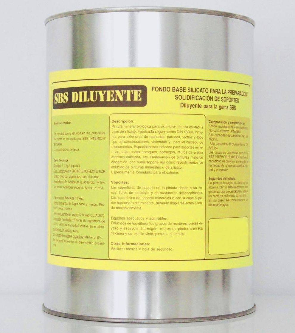 SBS diluyente: Productos de Ecokenzai SBS diluyente: Productos de Ecokenzai