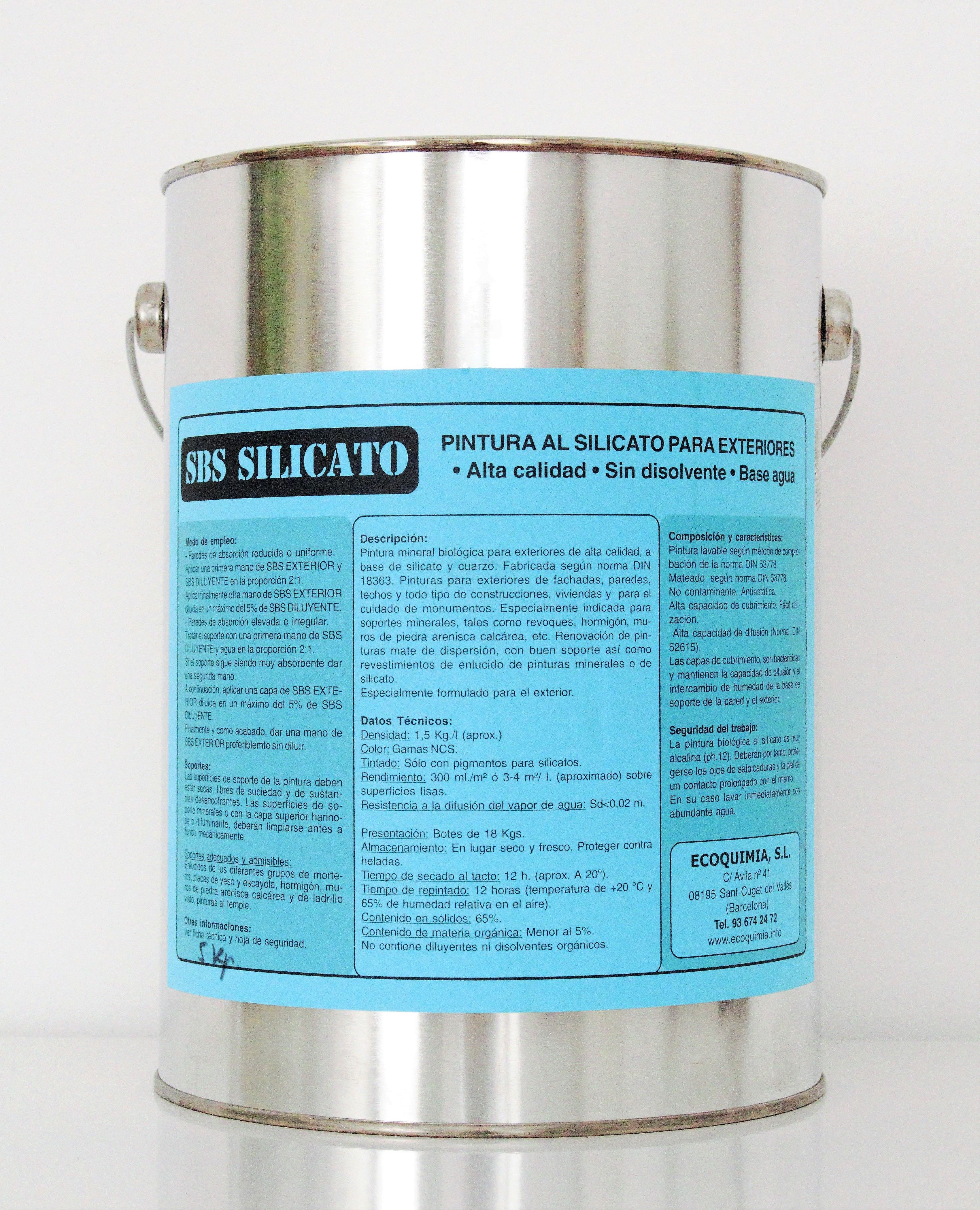 SBS mineral pintura al silicato: Productos de Ecokenzai SBS mineral pintura al silicato: Productos de Ecokenzai