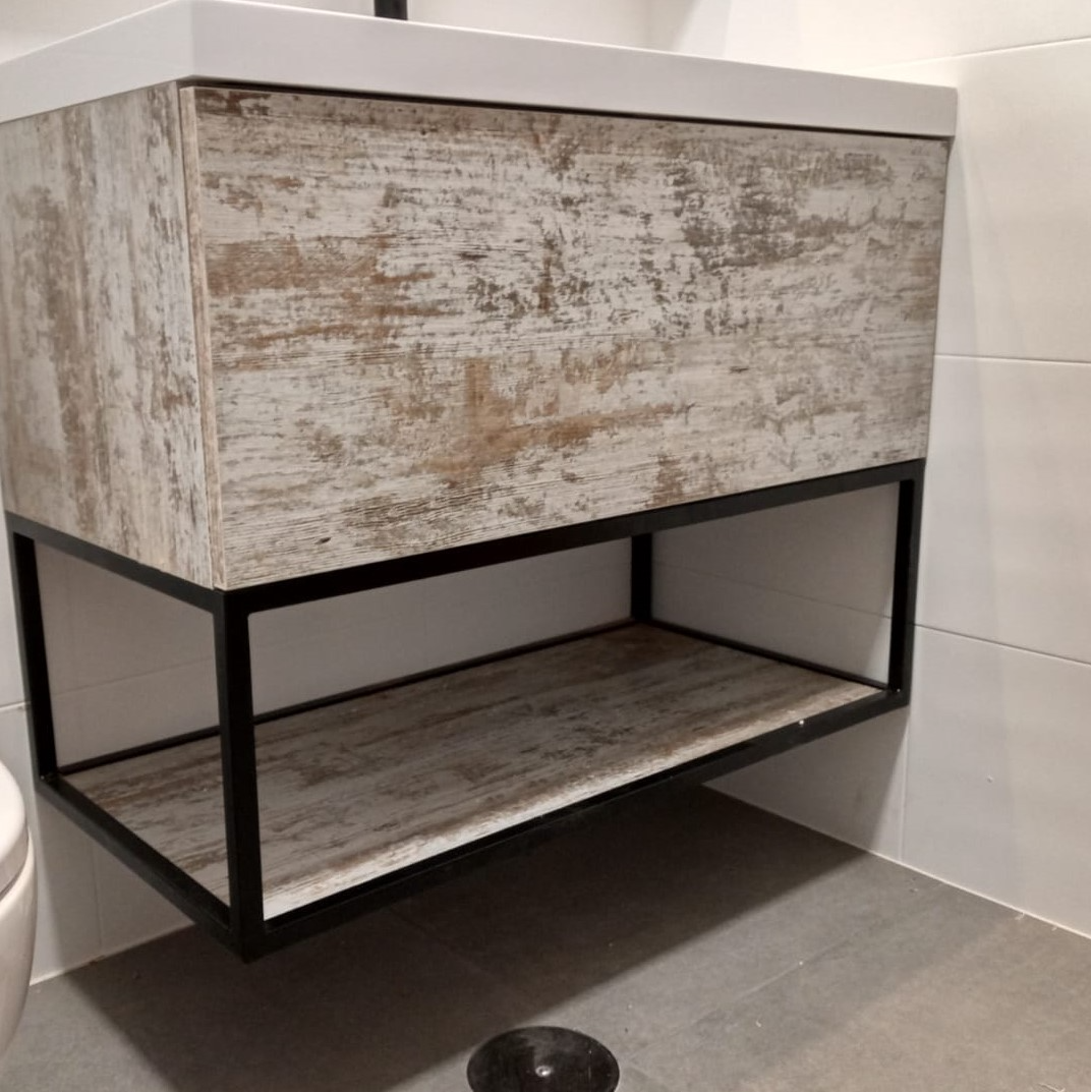 Mueble de baño estilo rústico Mueble de baño estilo rústico