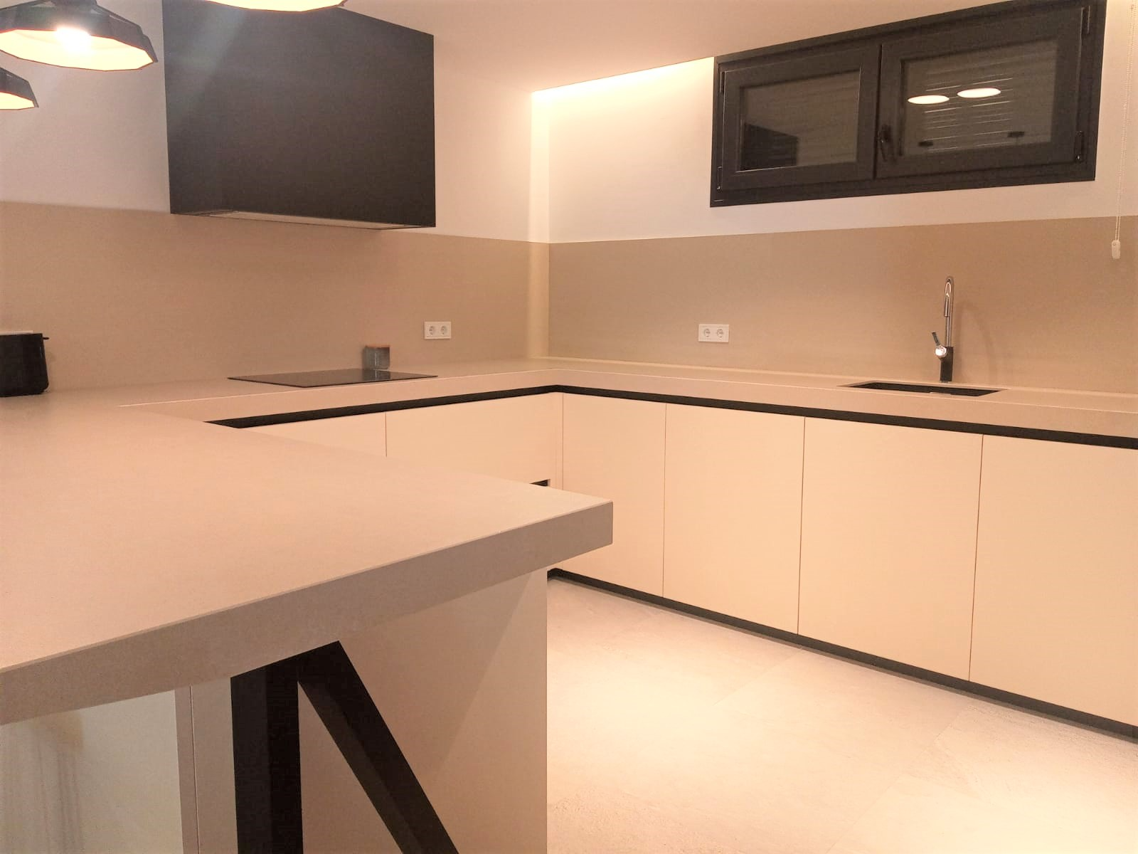 Cocina abierta estilo moderno Cocina abierta estilo moderno