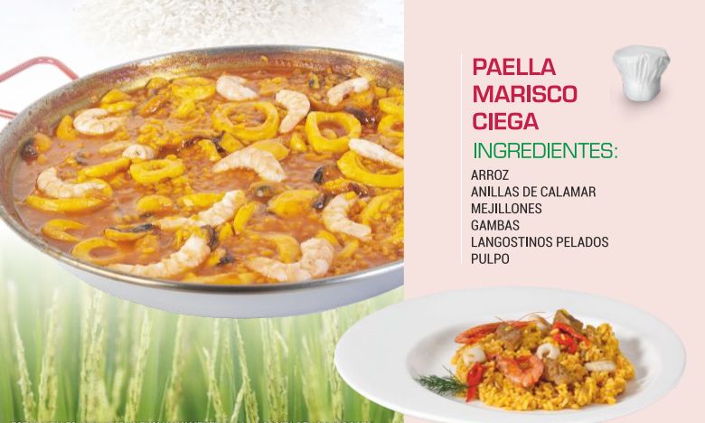 Paella de marisco ciega: Servicio a domicilio de La Casita de los Arroces Paella de marisco ciega: Servicio a domicilio de La Casita de los Arroces