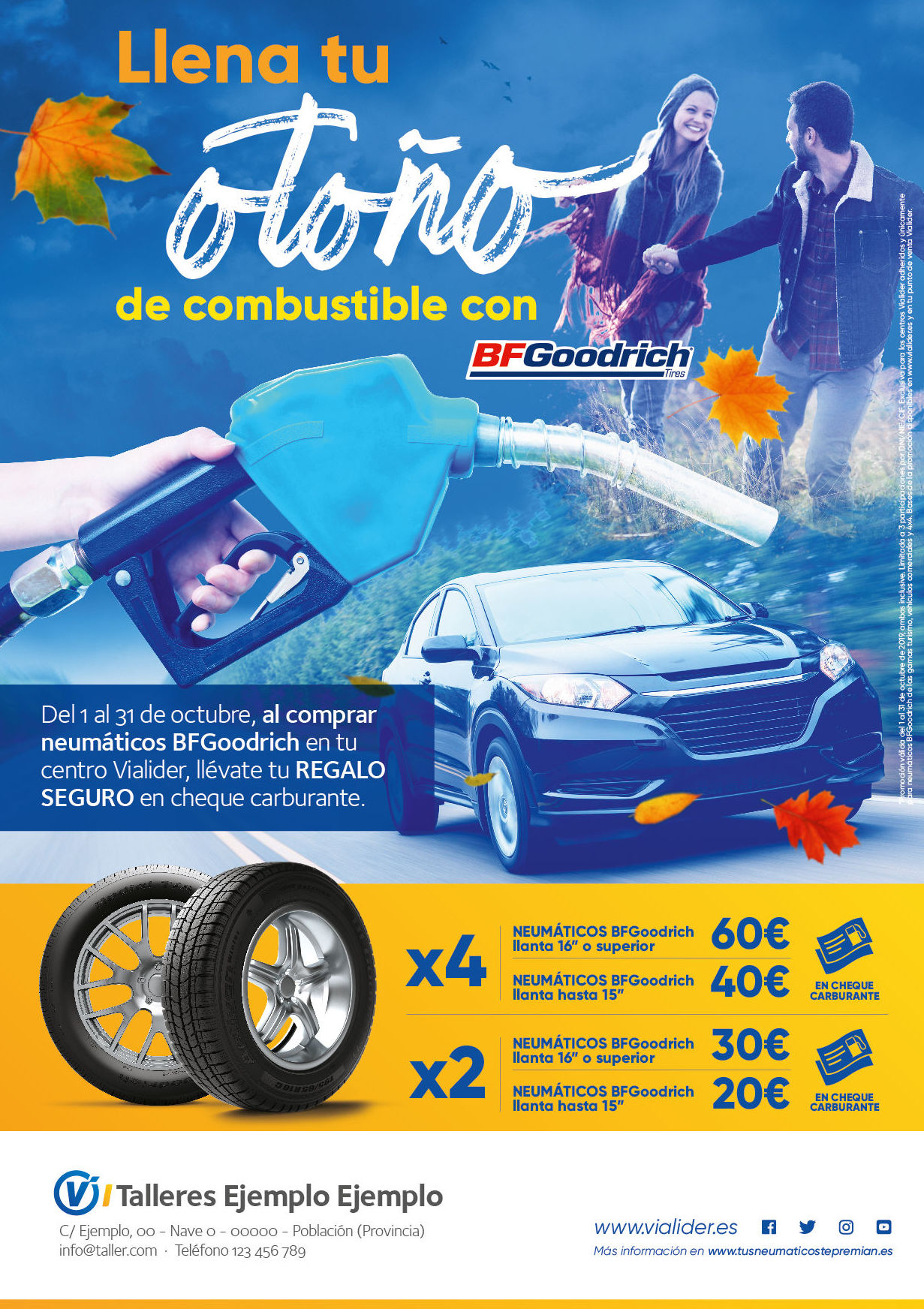Llena tu otoño de combustible