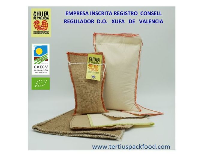 De algodón alimentario con posibilidad de polipropileno interior De algodón alimentario con posibilidad de polipropileno interior