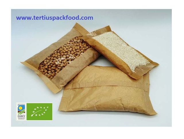 Envasado bolsa conformada prolipropileno y papel con atmósfera modificada: NUESTROS ENVASADOS de Envasados de Alimentos Bio y Gourmet, S.L Envasado bolsa conformada prolipropileno y papel con atmósfera modificada: NUESTROS ENVASADOS de Envasados de Alimentos Bio y Gourmet, S.L