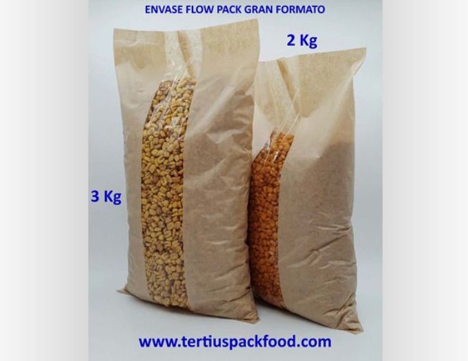 Envases en bolsa conformada desde bobina gran tamaño: NUESTROS ENVASADOS de Envasados de Alimentos Bio y Gourmet Envases en bolsa conformada desde bobina gran tamaño: NUESTROS ENVASADOS de Envasados de Alimentos Bio y Gourmet