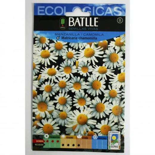 Semillas ecológicas de Manzanilla Camomila Ref.13 Semillas ecológicas de Manzanilla Camomila Ref.13