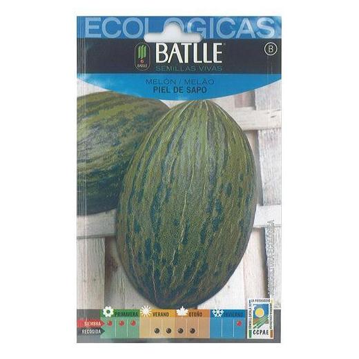 Semillas ecológicas de Melón Piel de Sapo Ref.4 Semillas ecológicas de Melón Piel de Sapo Ref.4