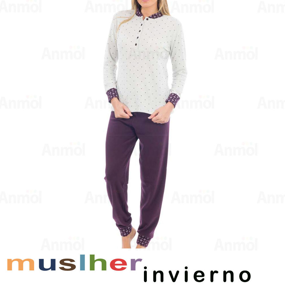 Pijama Muslher Invierno Pijama Muslher Invierno