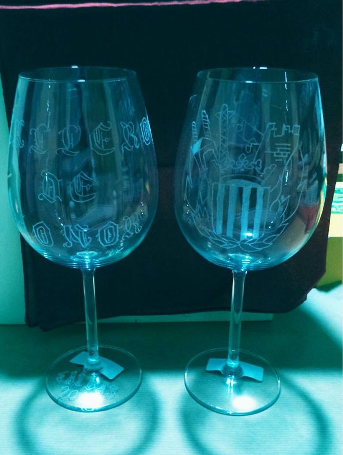 Copas con grabado Copas con grabado