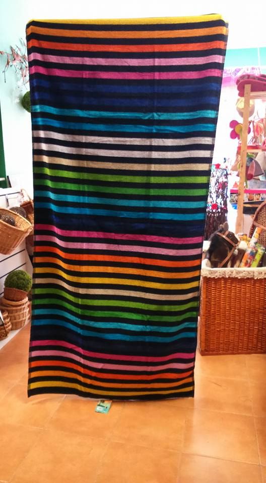 Toalla con múltiples colores Toalla con múltiples colores