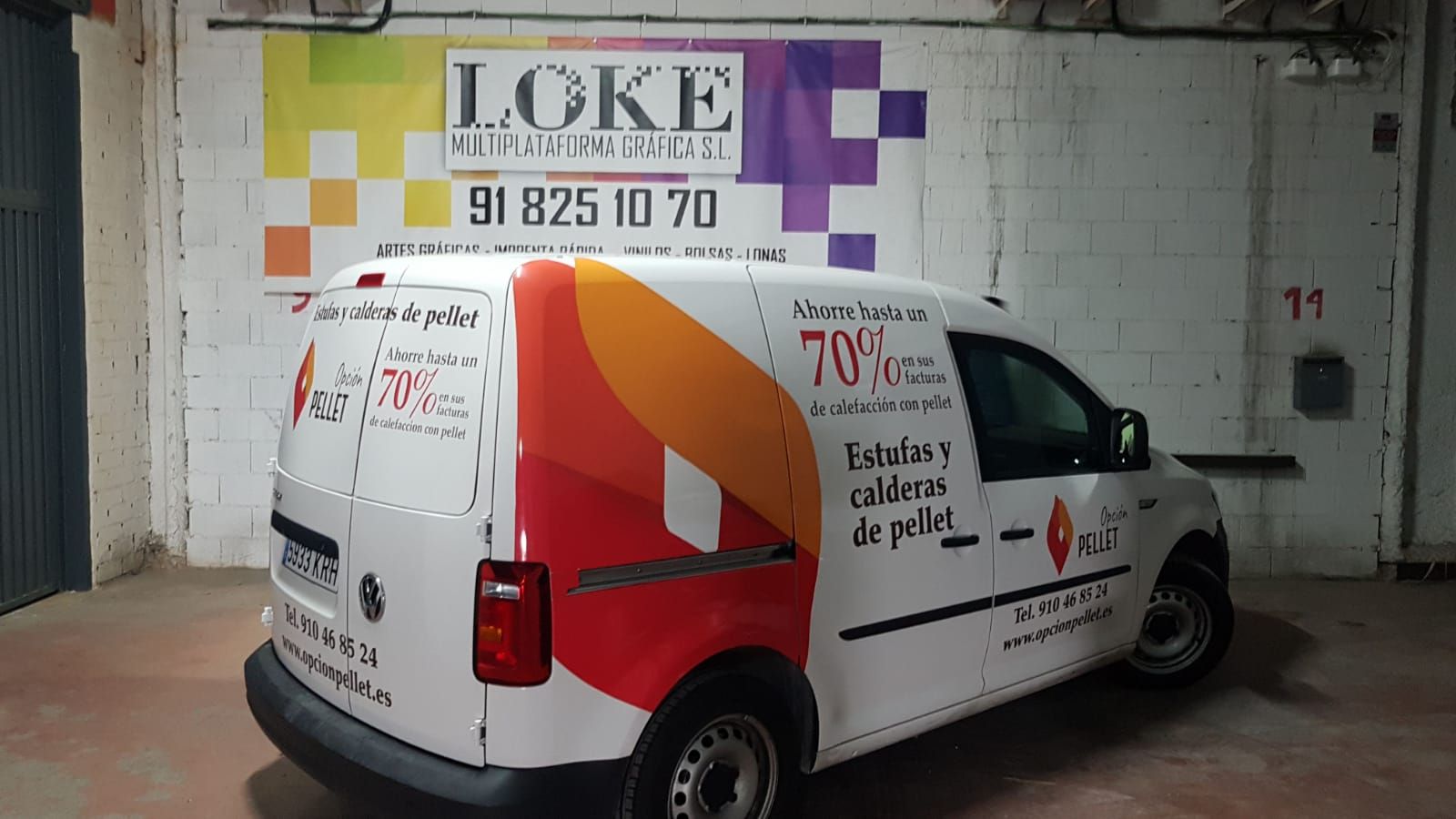 Rotulación de vehículos: Trabajos de Loke Multiplataforma Gráfica, S.L. Rotulación de vehículos: Trabajos de Loke Multiplataforma Gráfica, S.L.