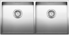 Fregaderos Blanco de acero inoxidable modelo Blanco Claron 400/400-U Fregaderos Blanco de acero inoxidable modelo Blanco Claron 400/400-U
