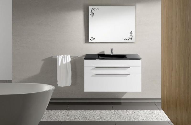 Mueble de baño Vidrebany colección Kubik Mueble de baño Vidrebany colección Kubik