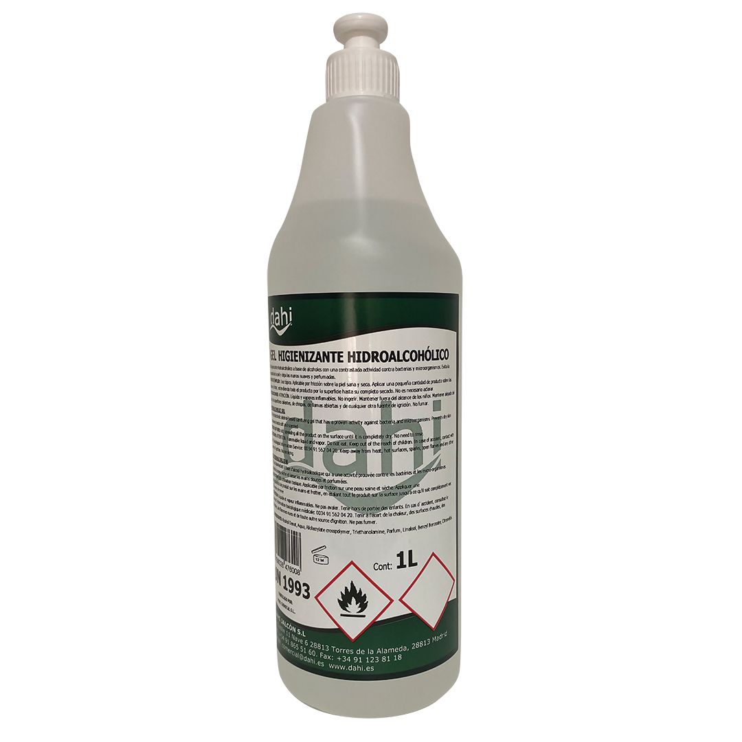Gel hidroalcohólico 70% alcohol: Productos de Carlin Distribución Aragón Gel hidroalcohólico 70% alcohol: Productos de Carlin Distribución Aragón