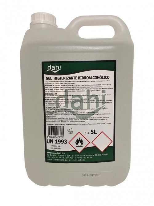 Gel hidroalcohólico 70% alcohol: Productos de Carlin Distribución Aragón Gel hidroalcohólico 70% alcohol: Productos de Carlin Distribución Aragón