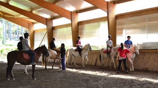 Clases de equitación en el Club Hípico Arbayún