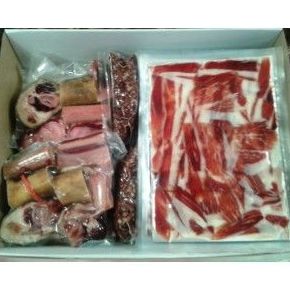 Jamón ibérico cortado a cuchillo envasado al vacío: Jamones y paletas ibéricas de La Despensa Extremeña Jamón ibérico cortado a cuchillo envasado al vacío: Jamones y paletas ibéricas de La Despensa Extremeña