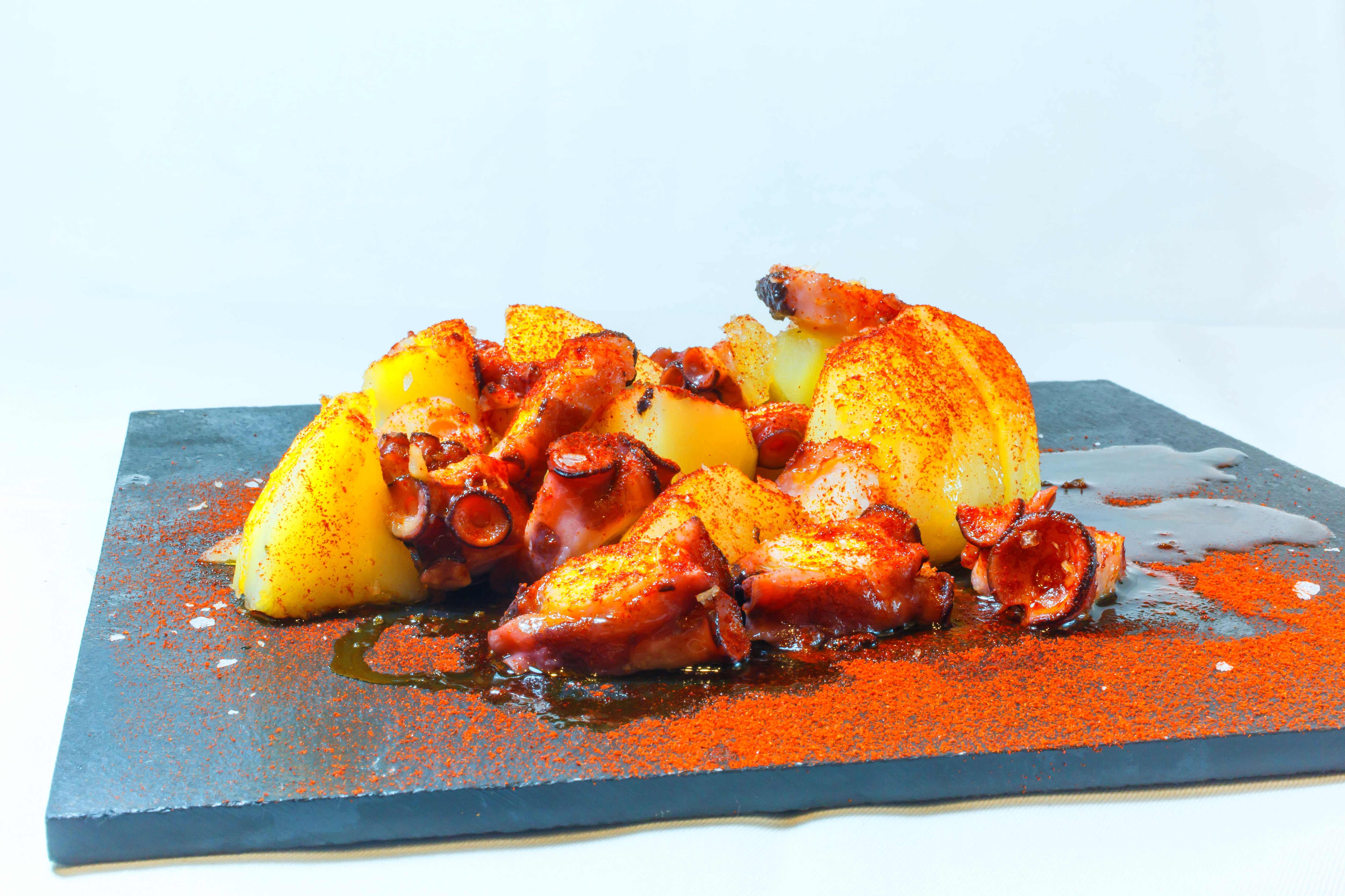 Pulpo a la gallega Restaurante Gallego A Cañiza Villaverde Pulpo a la gallega Restaurante Gallego A Cañiza Villaverde