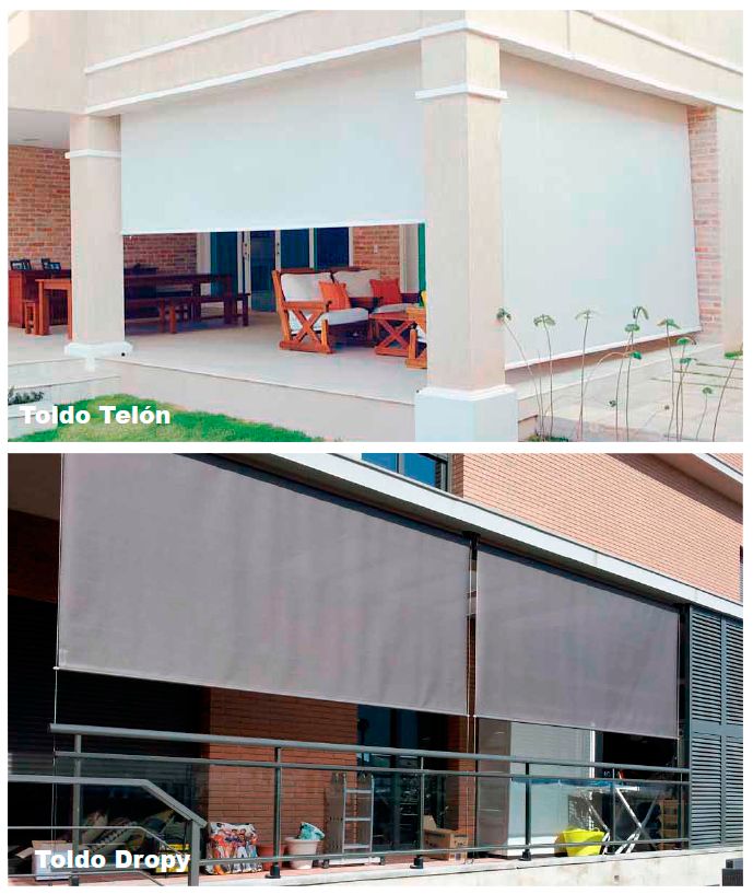 Toldos telón y dropy: Productos y servicios de Reformas Rigar Redecor Toldos telón y dropy: Productos y servicios de Reformas Rigar Redecor
