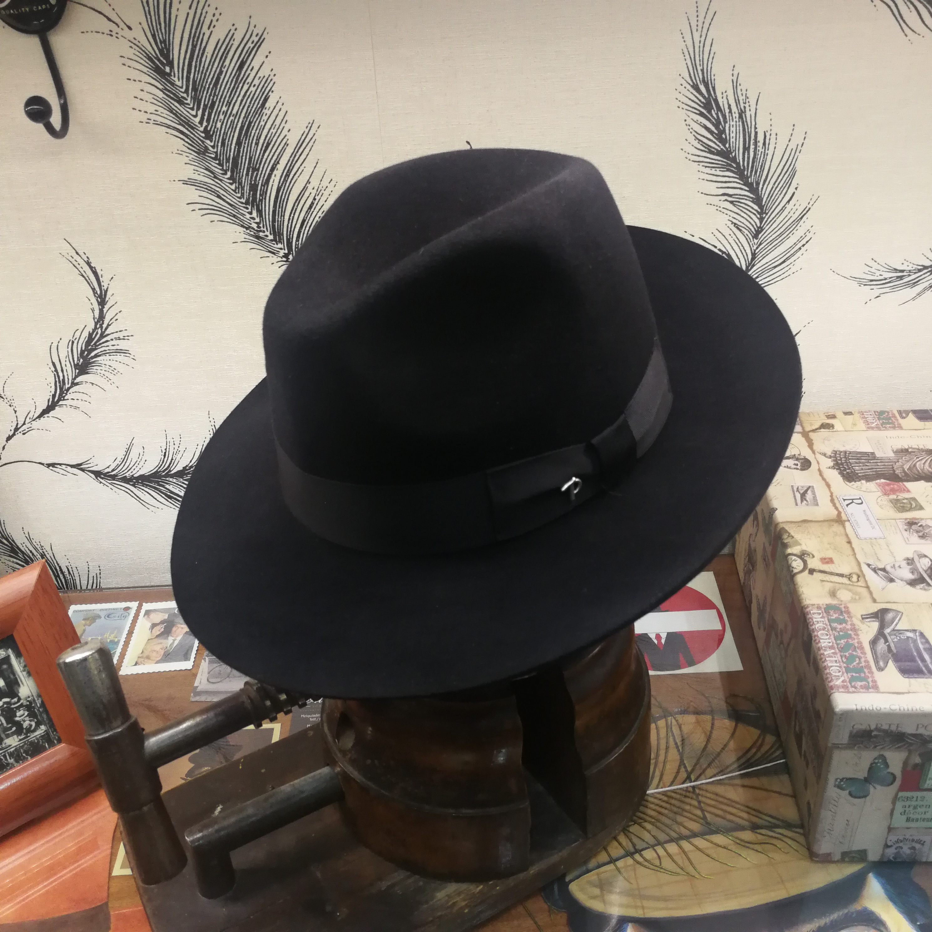 Fedora Fieltro pelo de Conejo: de Sombrerería Citysport Fedora Fieltro pelo de Conejo: de Sombrerería Citysport