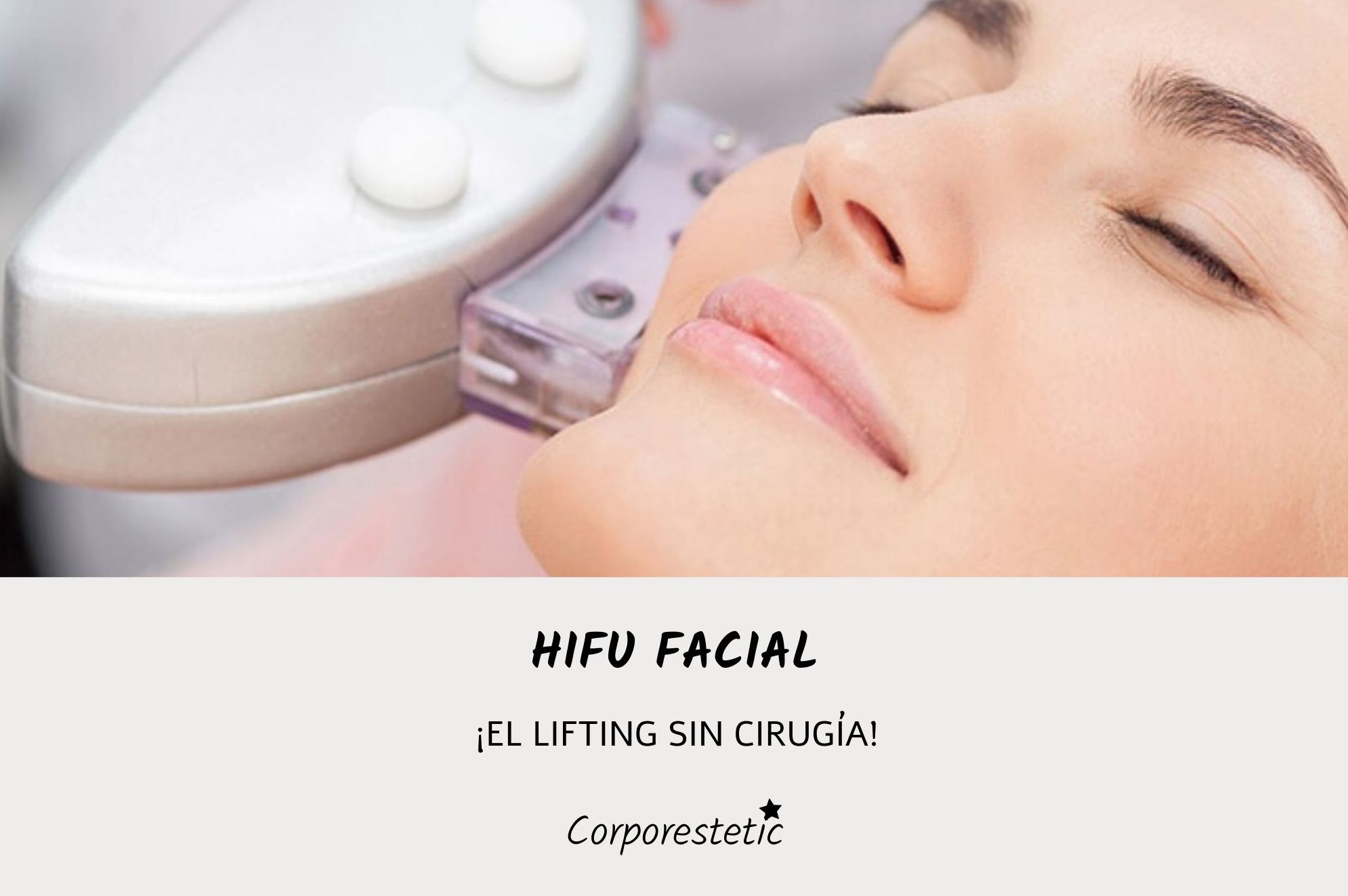 HIFU facial: Tratamientos de Corporestetic HIFU facial: Tratamientos de Corporestetic